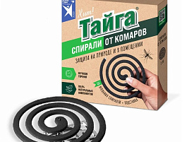 Комары СпиральТайга Тайга черные б/запаха