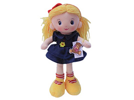 Кукла K636-35A(DL) Кукла в джинсовом платье муз