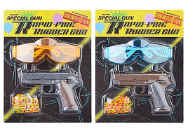 Пистолет с резиночками 7800-2 Спецагент