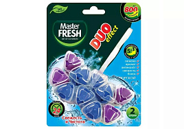 Блок для унитаза Master Fresh  2*50гр.подв.Морской М