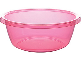 Миска пластик 1л 10331 прозрачная