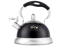 Чайник нержавейка 3л TC-125-BL/1217 черный
