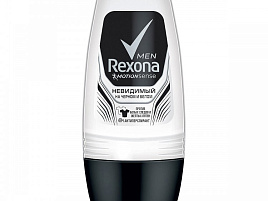 Дезодорант Rexona 50мл rol Невид.на черном и белом 6114