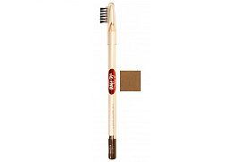 Карандаш для бровей La Rosa LP-100-105 с расческой светло-коричневый