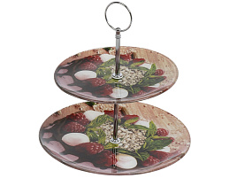 Фруктовница 2-х ярусная 483613 Daniks Для тебя