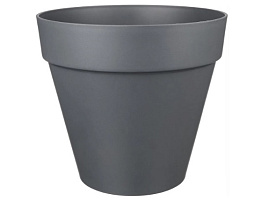 Кашпо цветочное 7л Tarragon 0535 серый с/п 4111