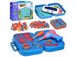 Конструктор с отверткой H321-215 Дино