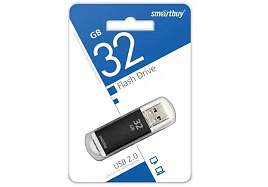 Флеш-драйв Smart Buy 32Gb SB32GBVC-K V-Cut Black черный