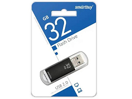 Флеш-драйв Smart Buy 32Gb SB32GBVC-K V-Cut Black черный