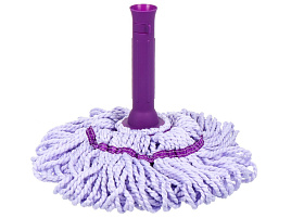 Насадка для швабры 081210 Твист веревочная фиолетовая