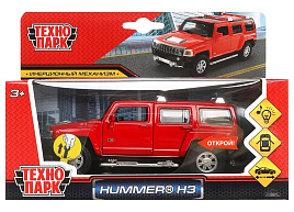 Машина металлическая SB-68321 HUMMER h3, 14,4 см, двери, багажник, инерция