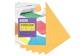 Бумага OfficeSpace IC_38229 "Intensive Color", А4, 80г/м2, 100л., (оранжевый)