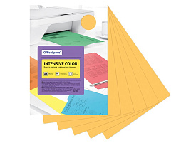 Бумага OfficeSpace IC_38229 "Intensive Color", А4, 80г/м2, 100л., (оранжевый)