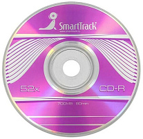 CD-R диск Smart Track 52x Cake Box (50шт)