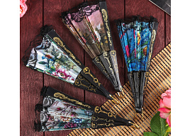 Веер Цветы микс 24см 2319930