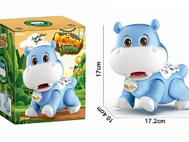 Игрушка на батарейках Y25660059 Бегемотик