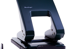 Дырокол Berlingo DDm_40079 метал. 40л., с линейкой ассорти