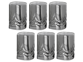 Набор стопок 41600/06/6171 Сияющий графит 6шт 60мл