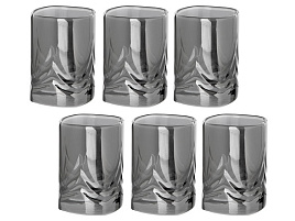 Набор стопок 41600/06/6171 Сияющий графит 6шт 60мл