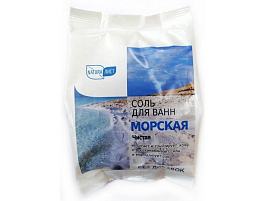 Соль для ванн 0,5кг Натуралист М Морская натуральная