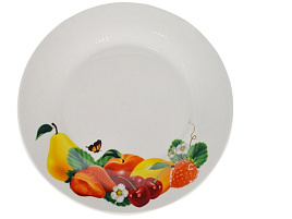 Тарелка мелкая 17,5см 7" т7-7213/1275 Фруктовый микс