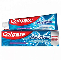 Зубная паста Колгейт 100мл Max Fresh Взр.мята(С/Р)1010/2154