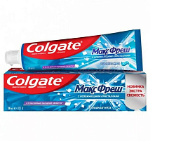 Зубная паста Колгейт 100мл Max Fresh Взр.мята(С/Р)1010/2154