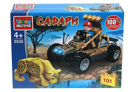 Конструктор Брик 2535-UU Сафари на Баги 101дет