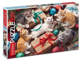 Пазл 500эл. Пушистый праздник 35179