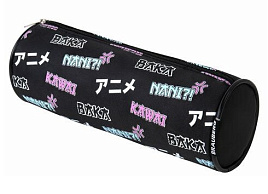 Пенал-косметичка BRAUBERG 272295 Anime, черный, 20х7х7 см