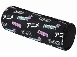 Пенал-косметичка BRAUBERG 272295 Anime, черный, 20х7х7 см