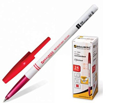 Ручка Brauberg 140892 красная