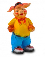 Статуэтка Поросенок-пионер 13К06