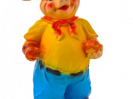 Статуэтка Поросенок-пионер 13К06