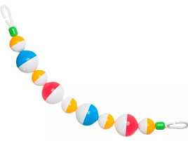 Погремушка на коляску 2С278 с кольцами