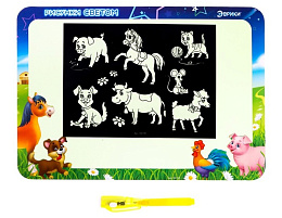 Рисование светом 7291797 Ферма+доска напиши и сотри