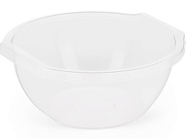 Миска пластик 5л М8553 Стиль прозрачная