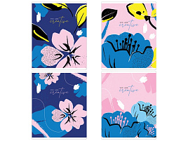 Тетрадь 48л. Greenwich Line N5c48-41068 "Argemone", матовая ламинация, 70г/м2