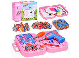 Конструктор с отверткой H321-336 Единорожка