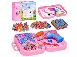 Конструктор с отверткой H321-336 Единорожка