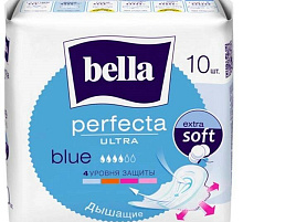 Прокладки Белла перфект Ultra Blu 10шт. софт 5к.2931/5871