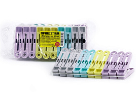 Прищепки пластик Малышка 20шт в п/п