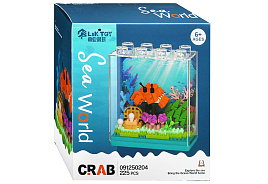 Конструктор Брик 91250204 Крабик в аквариуме 225дет