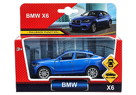 Машина металлическая 2307668-R2 BMW X6 10 см