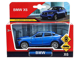 Машина металлическая 2307668-R2 BMW X6 10 см