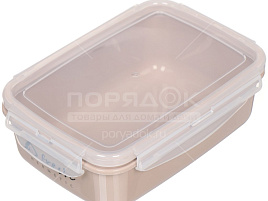 Контейнер для продуктов 0,8л Фреш М1422 капучино