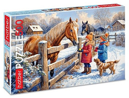 Пазл 500эл. Снежное утро 35181