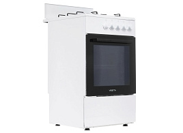 Газовая плита VESTA Bergamo VGG 5021.1белая с VD
