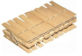 Прищепки деревяные 20шт 096050