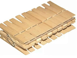 Прищепки деревяные 20шт 096050